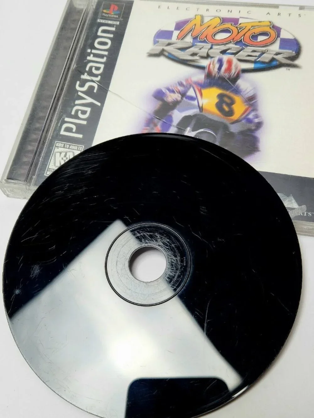 PlayStation PS1 Game Lot Bundle 4x Bombing Islands Team Rocket Rescue Moto Racer